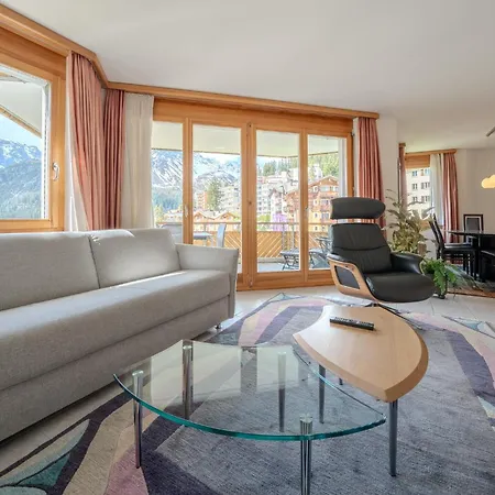 Casa Cresta C32, Zentrales Mit Bergblick By Vacations Lägenhet Arosa